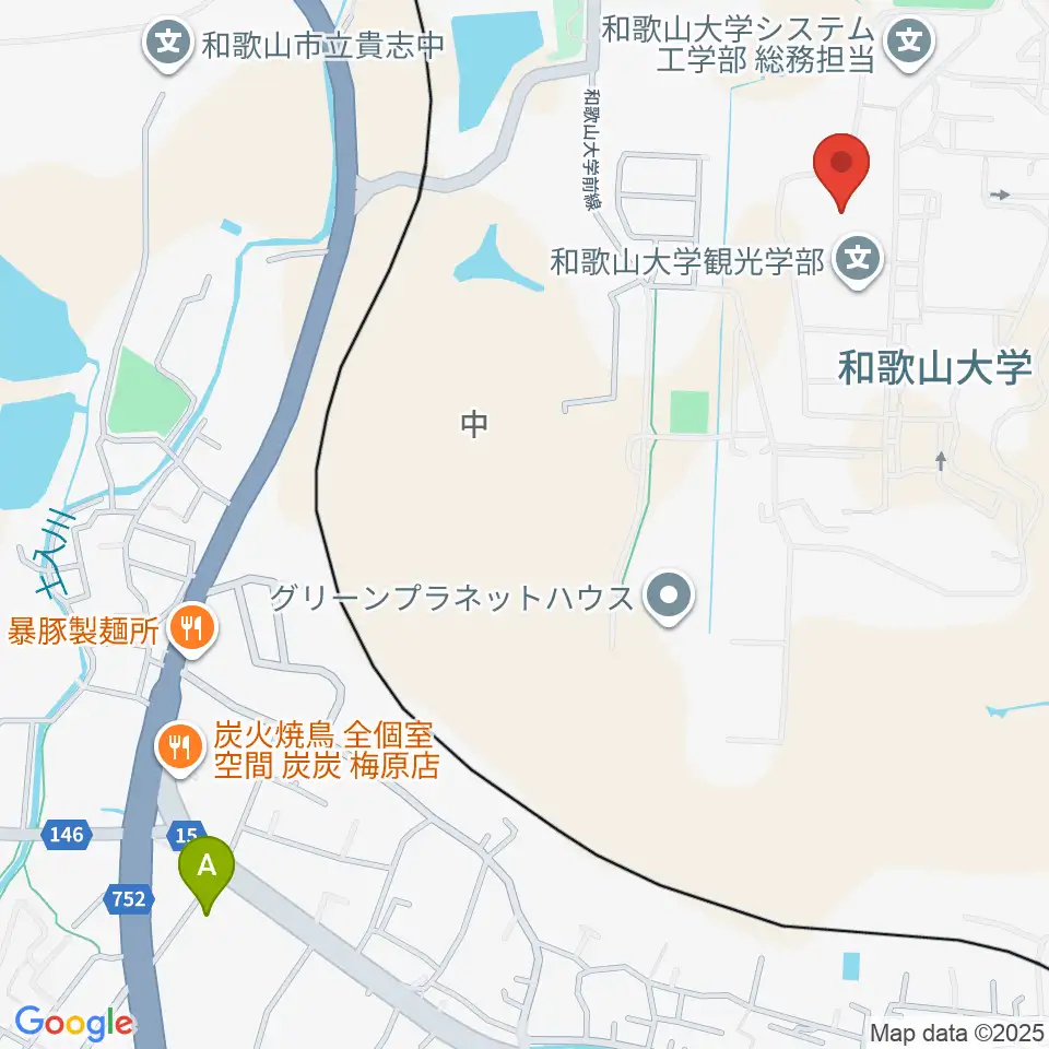 和歌山大学紀州経済史文化史研究所周辺のホテル一覧地図