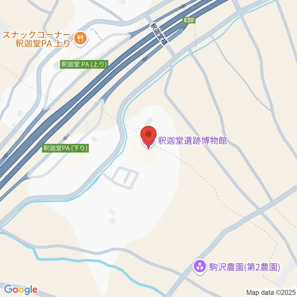 釈迦堂遺跡博物館周辺のホテル一覧地図