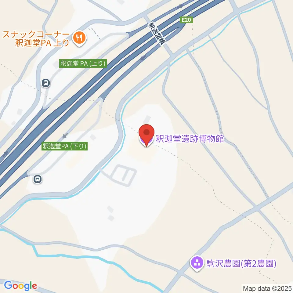 釈迦堂遺跡博物館周辺のホテル一覧地図