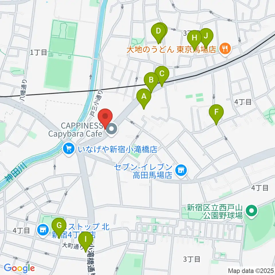GOLDILOCKS PLAYROOM周辺のホテル一覧地図