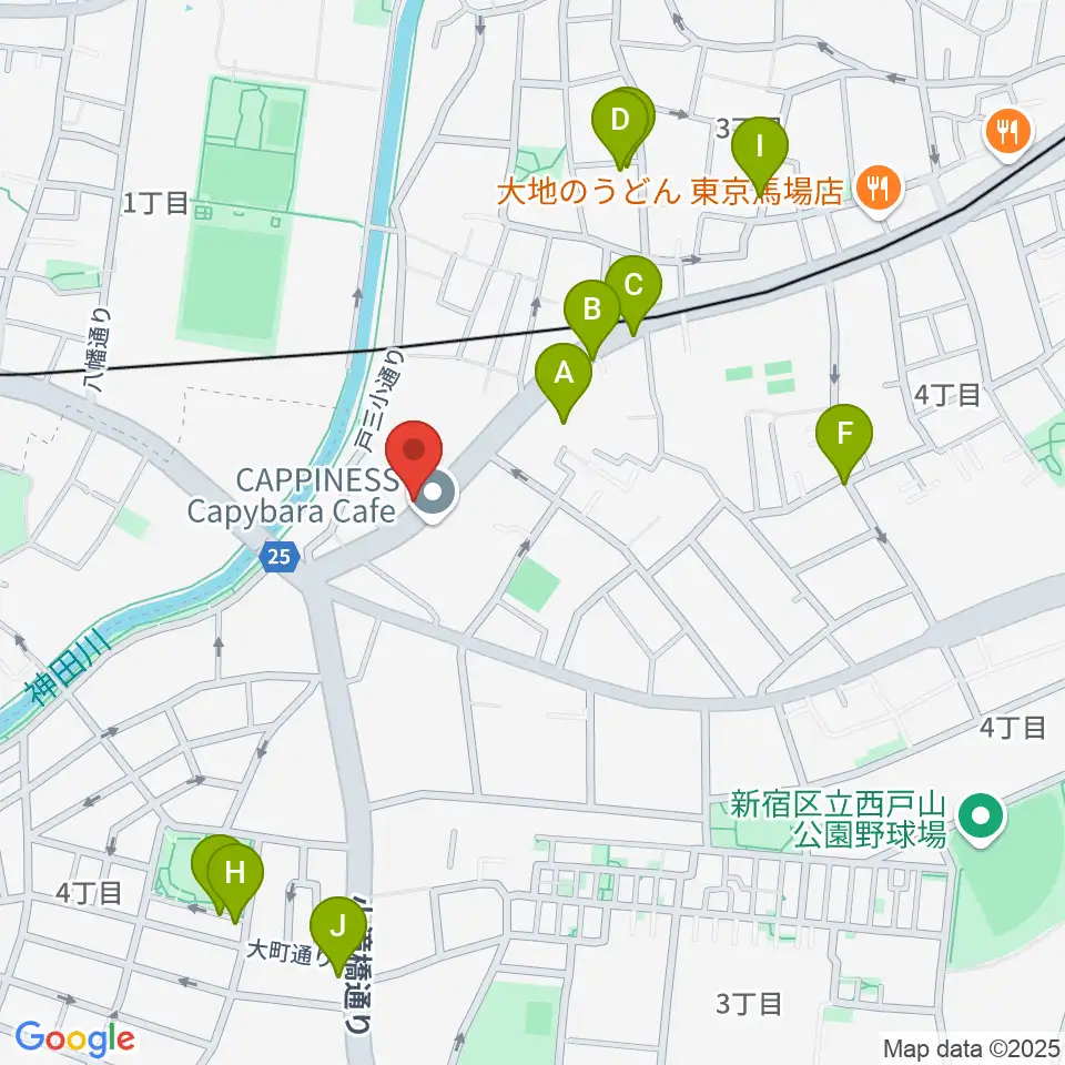 GOLDILOCKS PLAYROOM周辺のホテル一覧地図