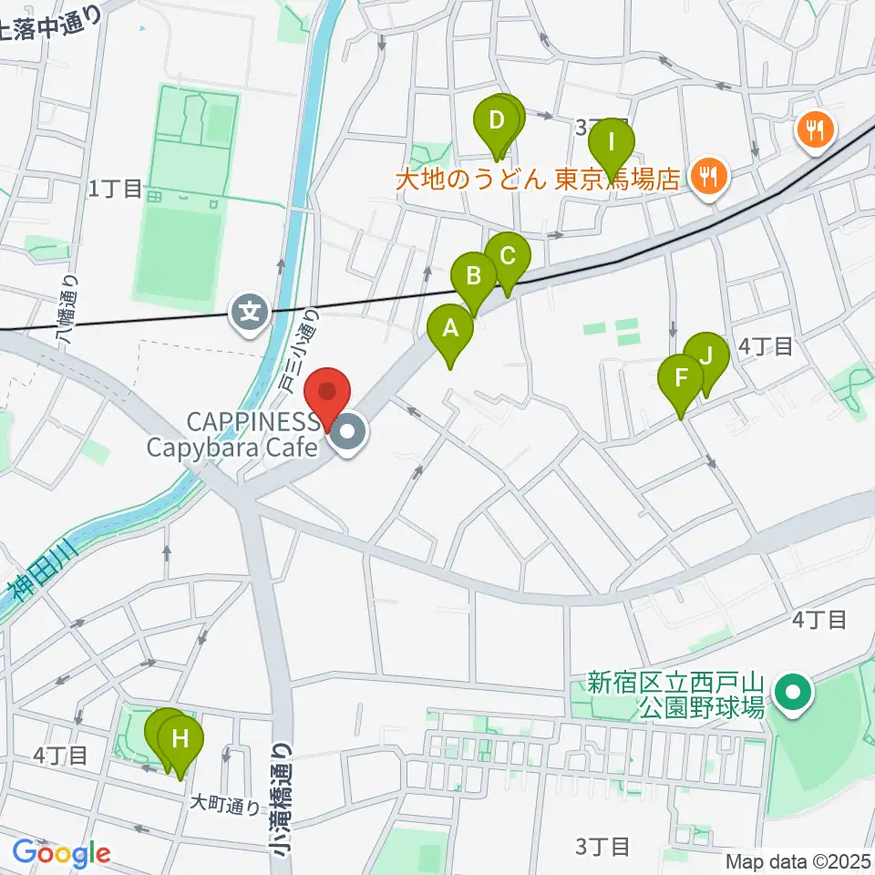 GOLDILOCKS PLAYROOM周辺のホテル一覧地図