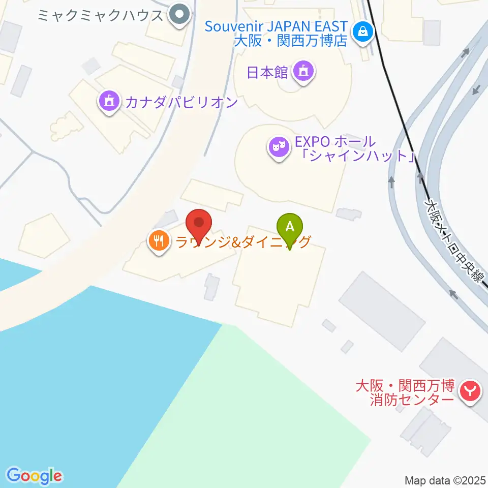 EXPOナショナルデーホール レイガーデン周辺のホテル一覧地図