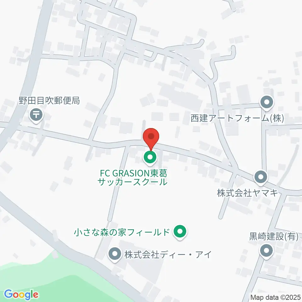 小さな森の家フィールド周辺のホテル一覧地図