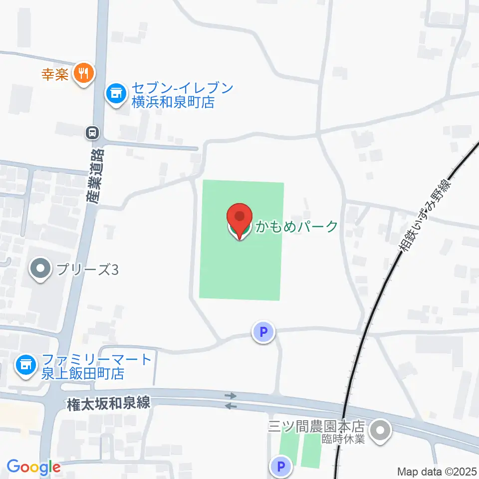 かもめパーク周辺のホテル一覧地図