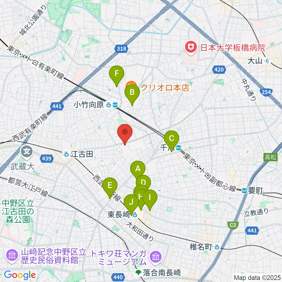 千早スポーツフィールド運動場周辺のホテル一覧地図