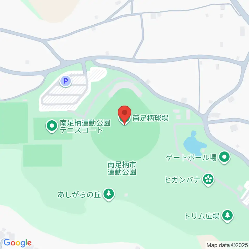 南足柄球場周辺のホテル一覧地図