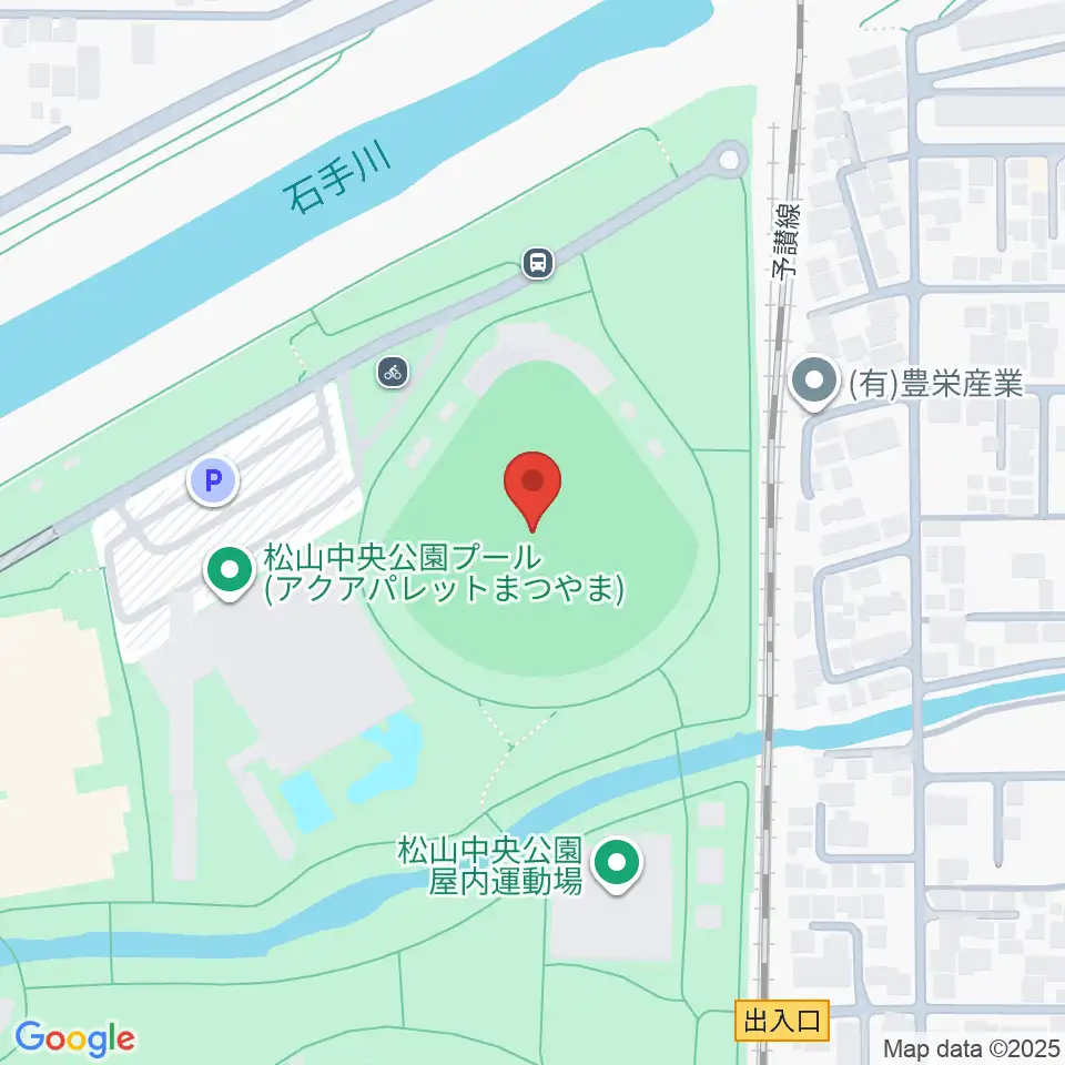 マドンナスタジアム周辺のホテル一覧地図