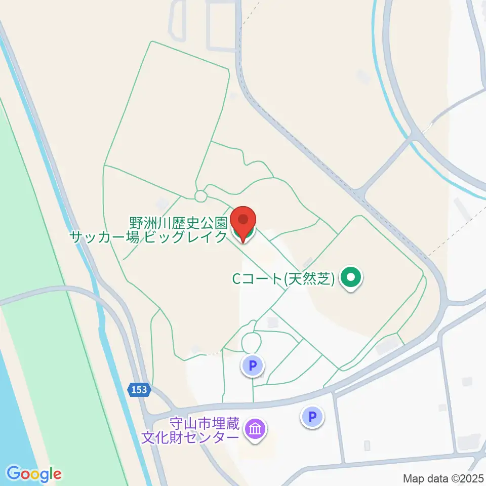 野洲川歴史公園サッカー場ビッグレイク周辺のホテル一覧地図