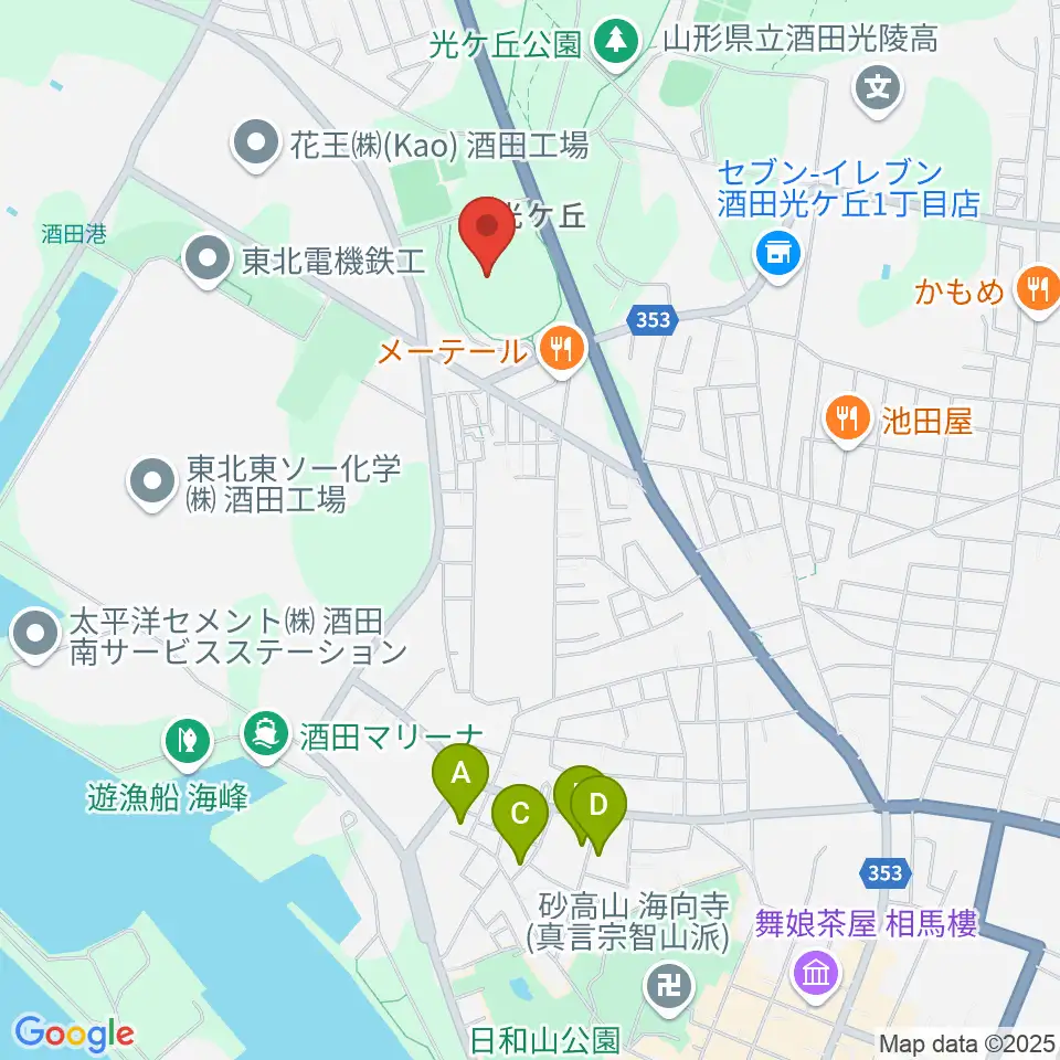 DENKI TEKKOフィールド周辺のホテル一覧地図