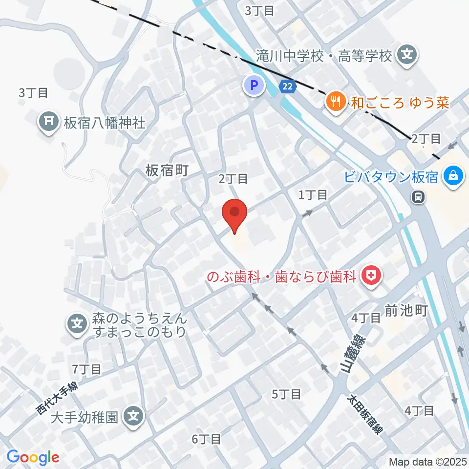 百耕資料館周辺のホテル一覧地図