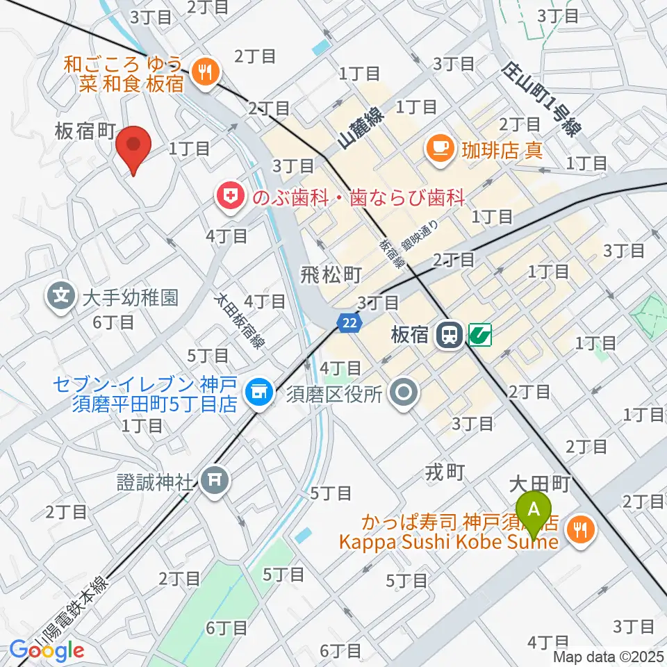 百耕資料館周辺のホテル一覧地図