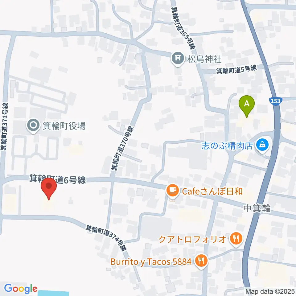 箕輪町郷土博物館周辺のホテル一覧地図