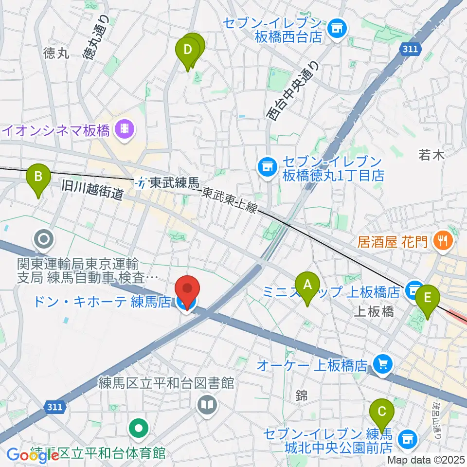 IKUSA ARENA周辺のホテル一覧地図
