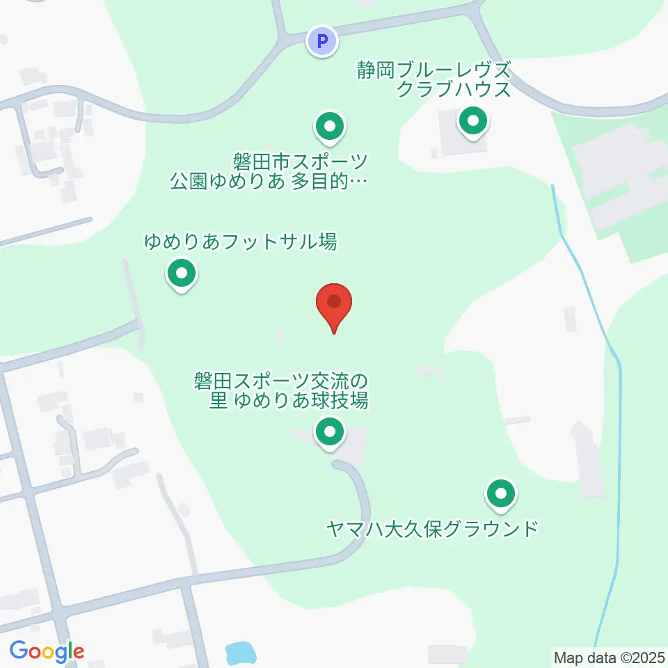 磐田スポーツ交流の里ゆめりあサッカー場周辺のホテル一覧地図