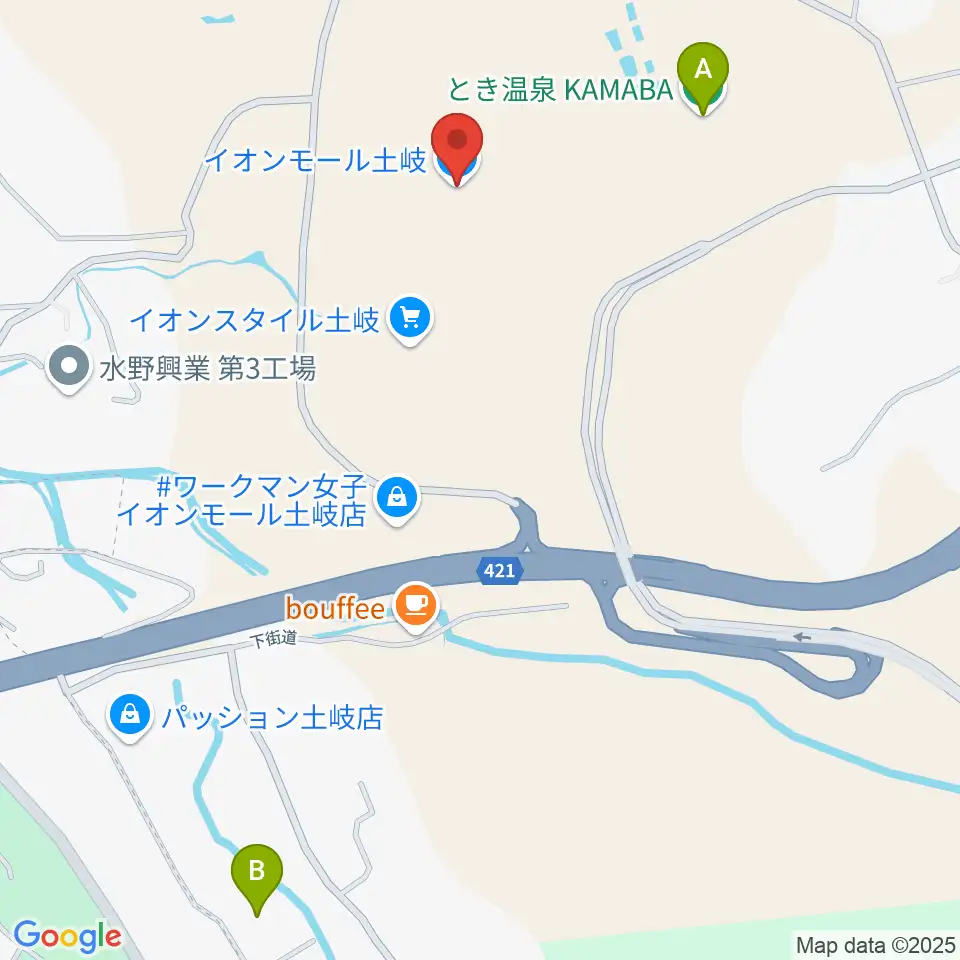 イオンシネマ土岐周辺のホテル一覧地図