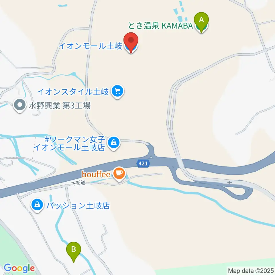 イオンシネマ土岐周辺のホテル一覧地図