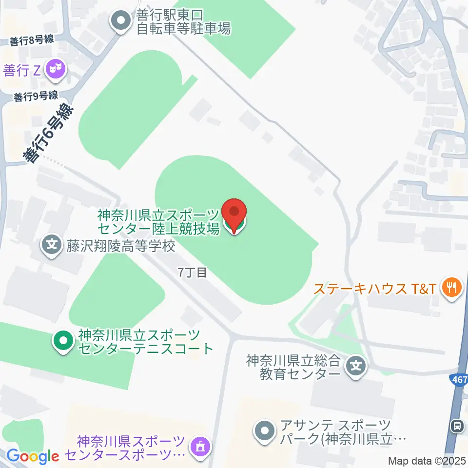 アサンテスポーツパーク陸上競技場周辺のホテル一覧地図