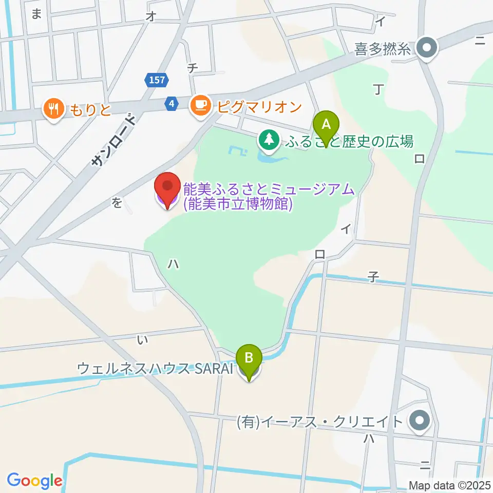 能美ふるさとミュージアム周辺のホテル一覧地図