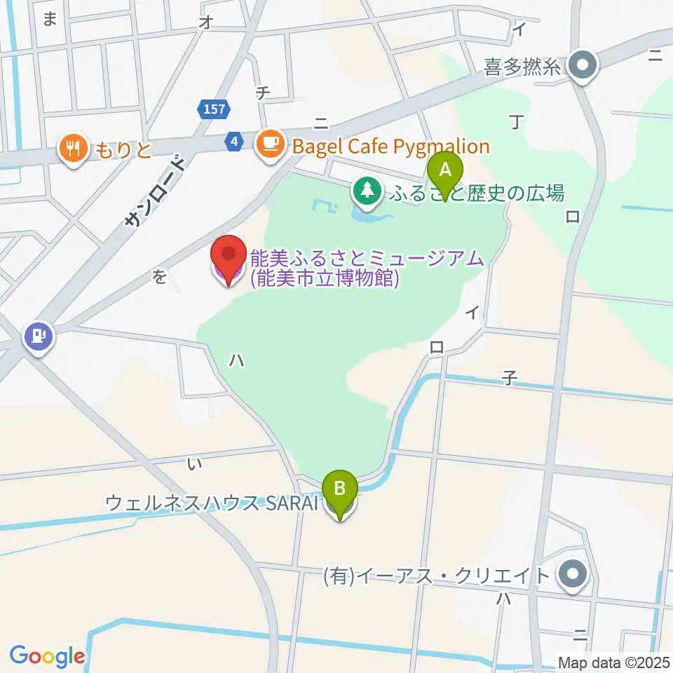 能美ふるさとミュージアム周辺のホテル一覧地図