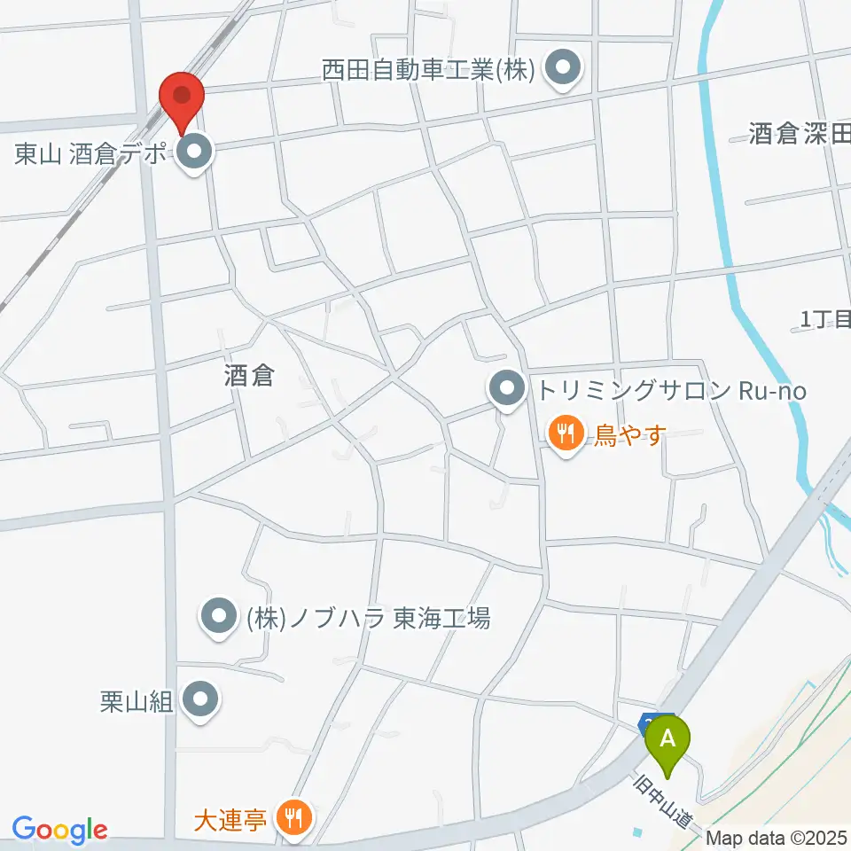 テクノラインホール周辺のホテル一覧地図