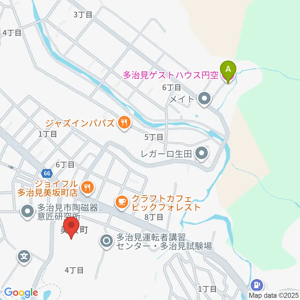 TYK球場周辺のホテル一覧地図