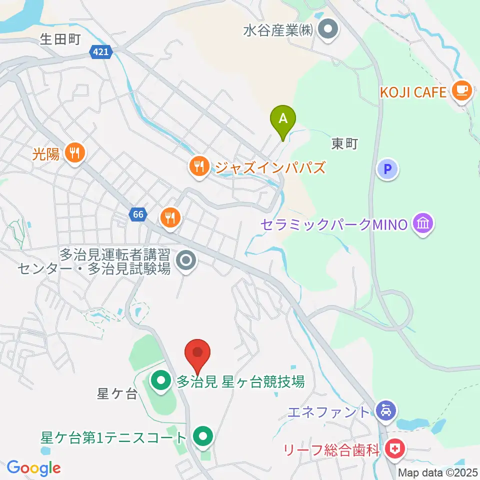 TYKスケートボードバーク周辺のホテル一覧地図