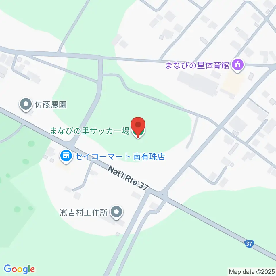 伊達市まなびの里サッカー場周辺のホテル一覧地図