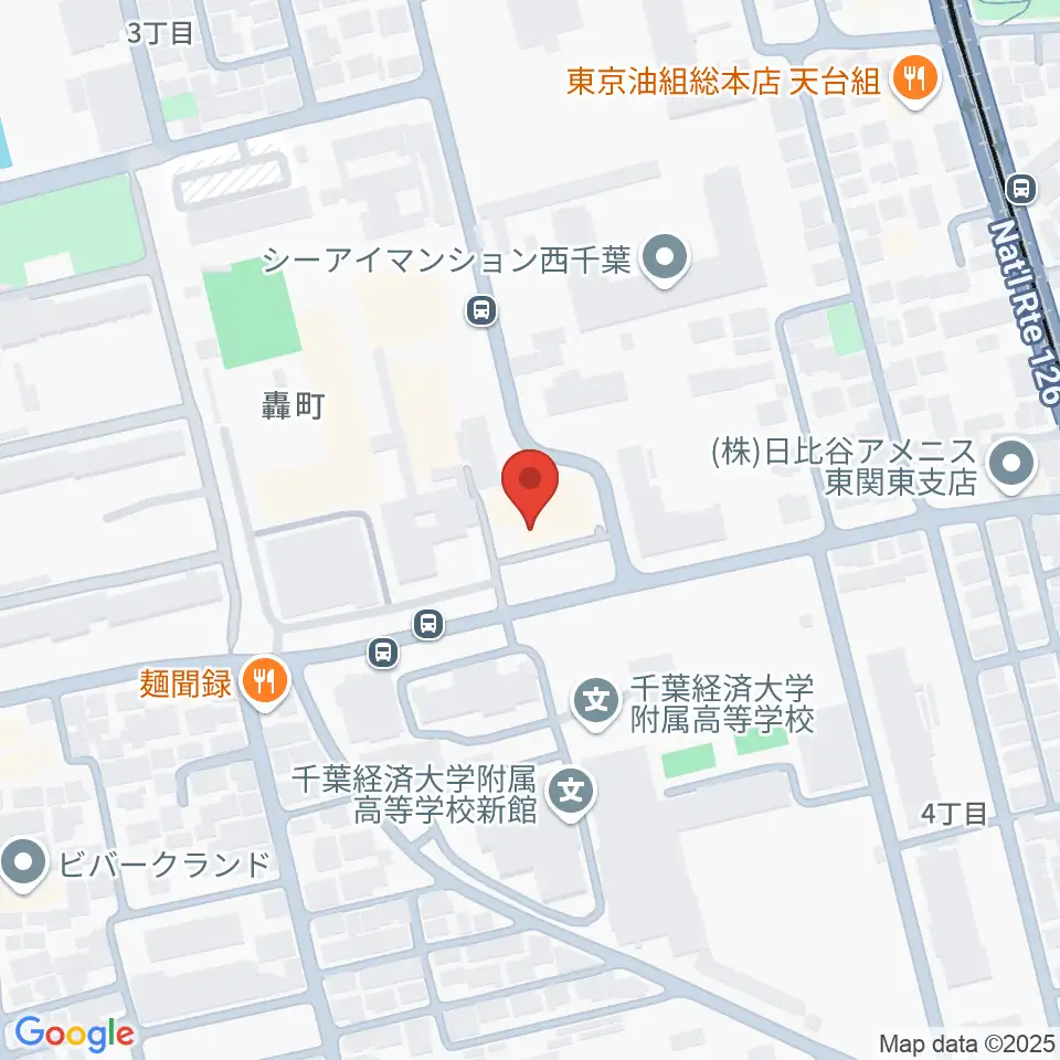 千葉経済大学地域経済博物館周辺のホテル一覧地図