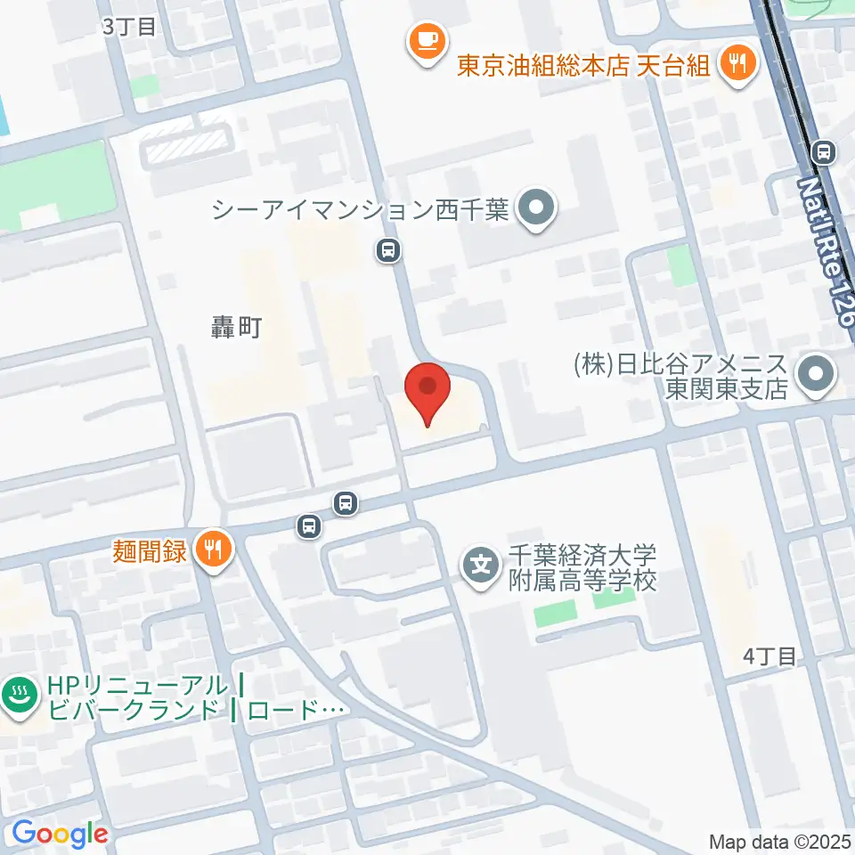 千葉経済大学地域経済博物館周辺のホテル一覧地図