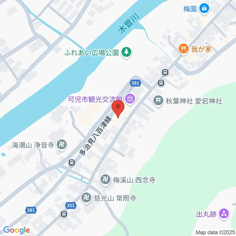 戦国山城ミュージアム周辺のホテル一覧地図