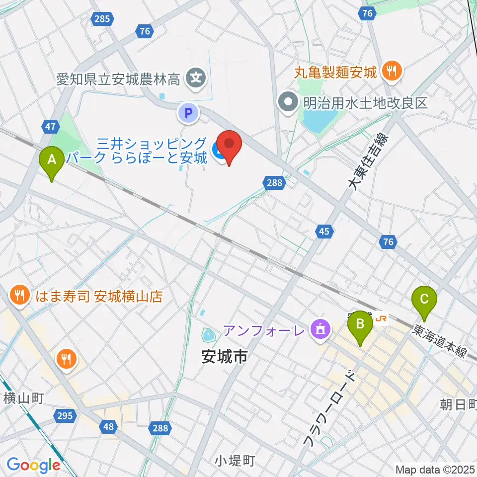 SAISONスタジアム周辺のホテル一覧地図