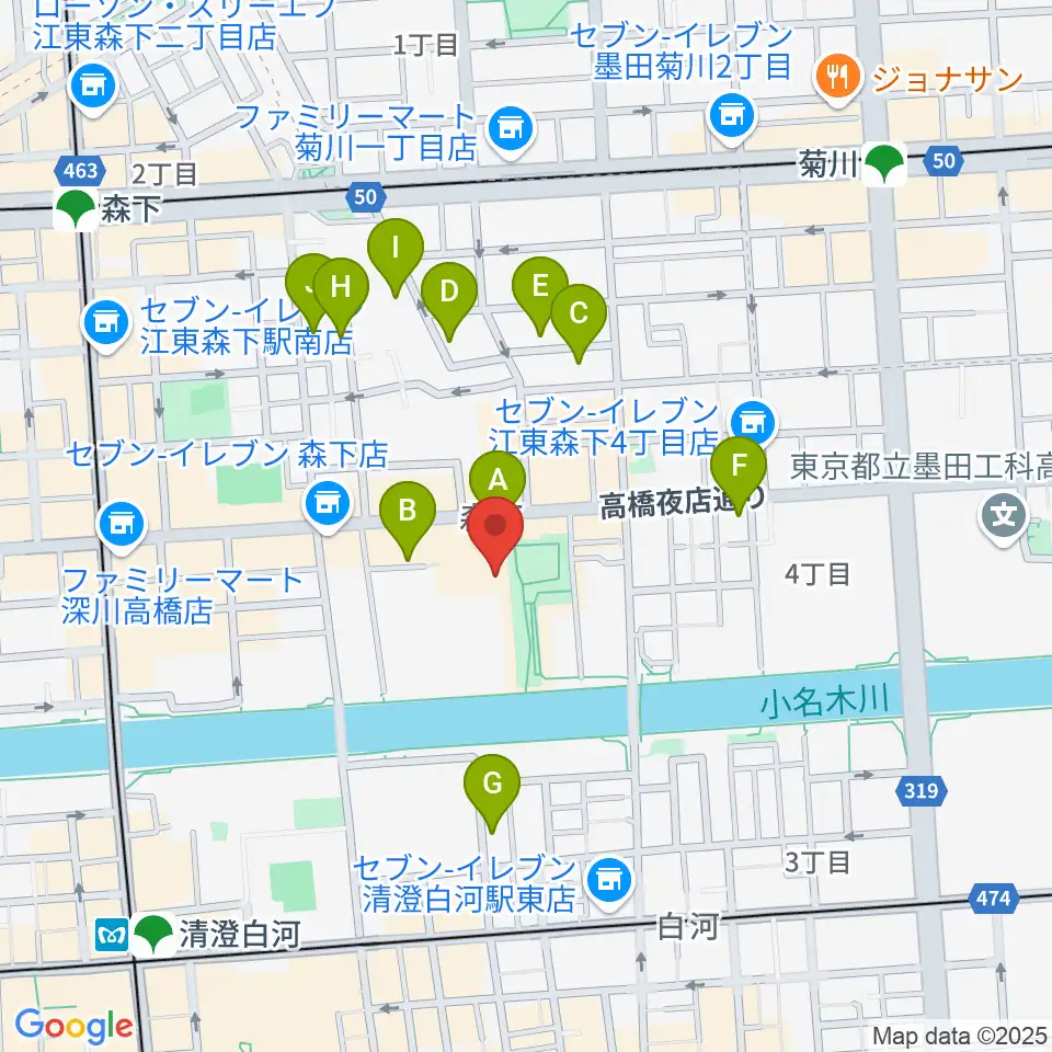 田河水泡・のらくろ館周辺のホテル一覧地図