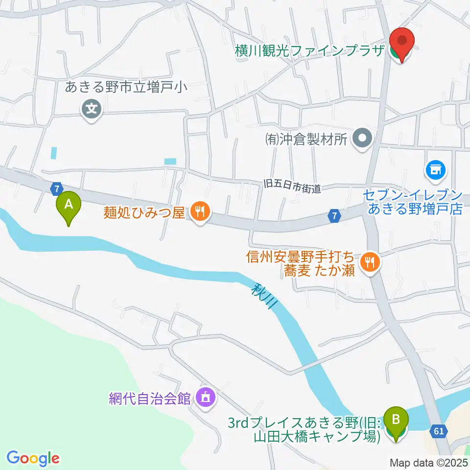 横川観光ファインプラザ周辺のホテル一覧地図