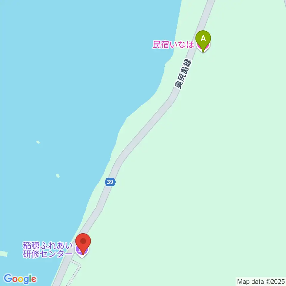 稲穂ふれあい研修センター歴史民俗資料展示室周辺のホテル一覧地図