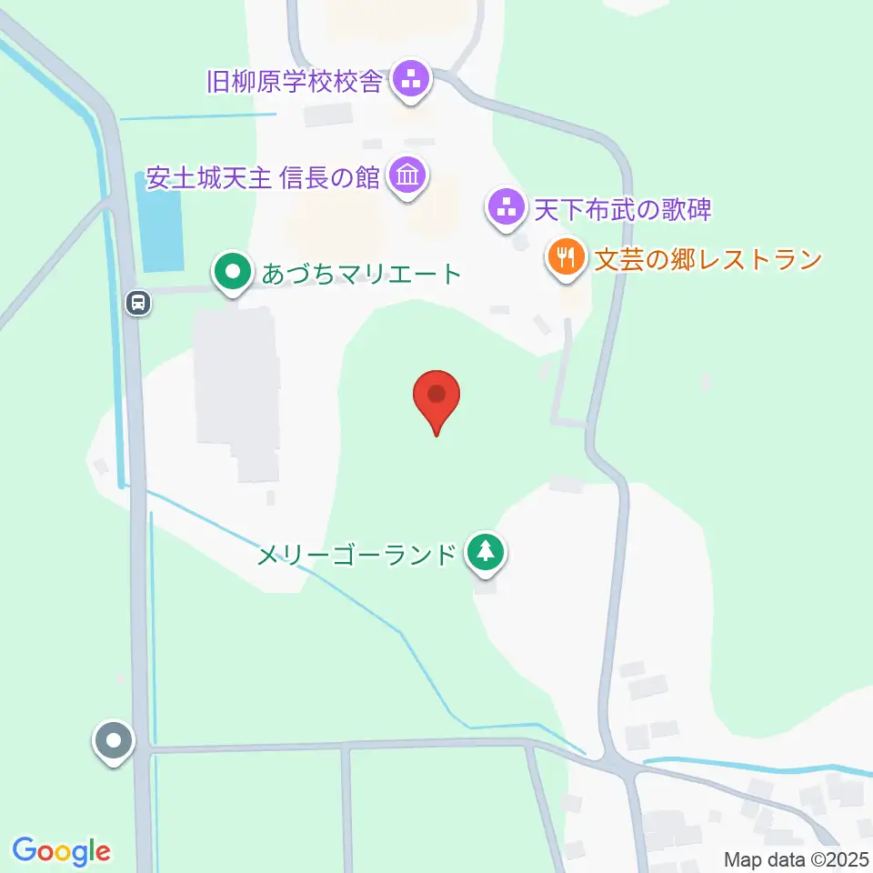 安土文芸の郷グラウンド周辺のホテル一覧地図