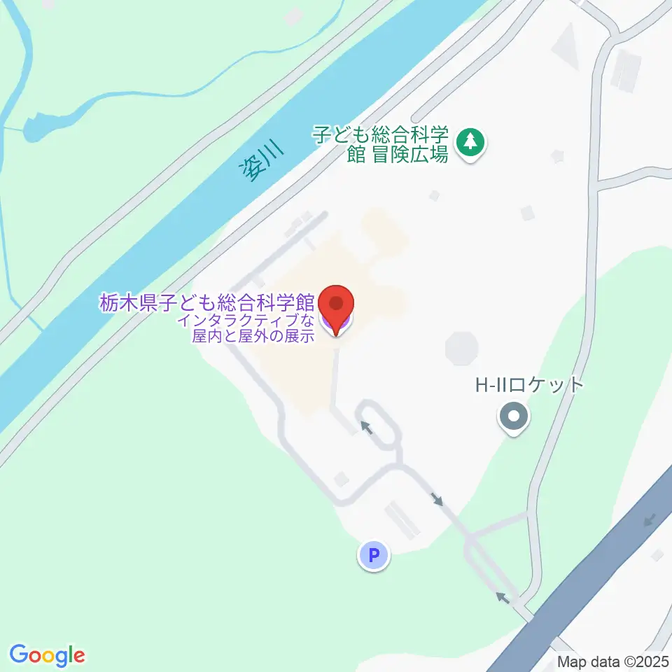コジマ子どもサイエンスパーク周辺のホテル一覧地図