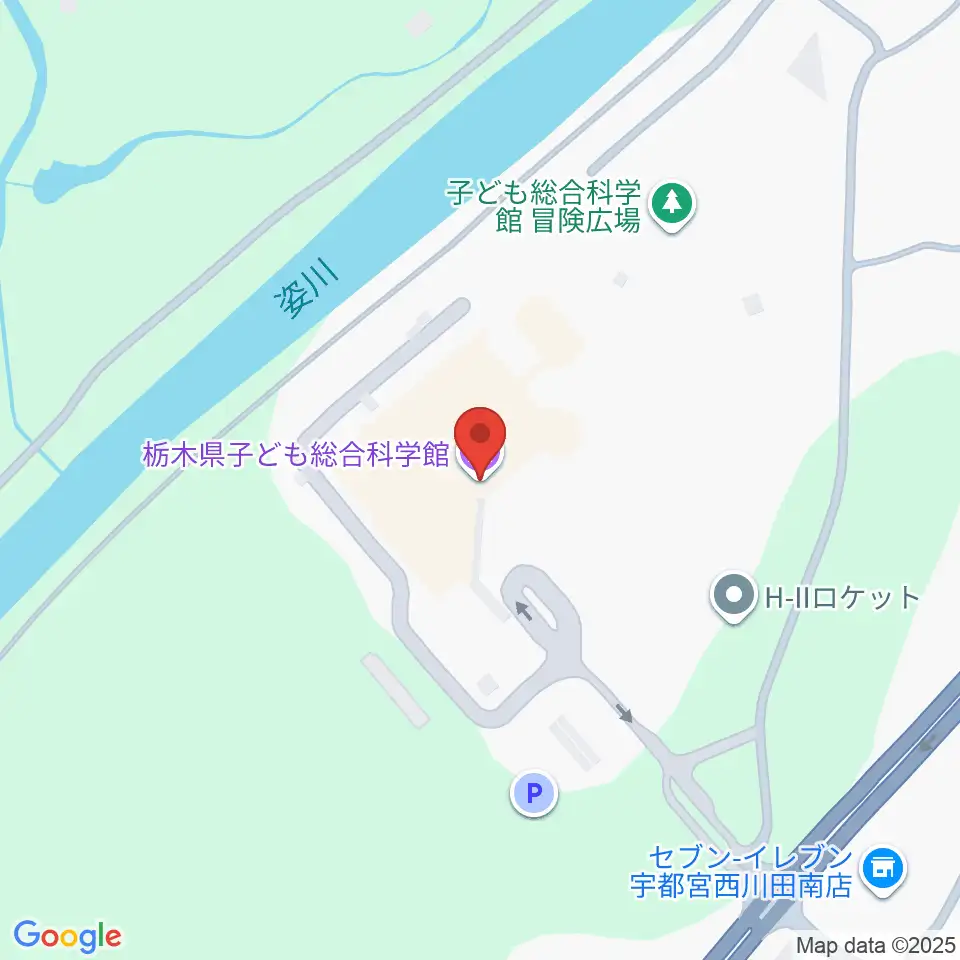 コジマ子どもサイエンスパーク周辺のホテル一覧地図