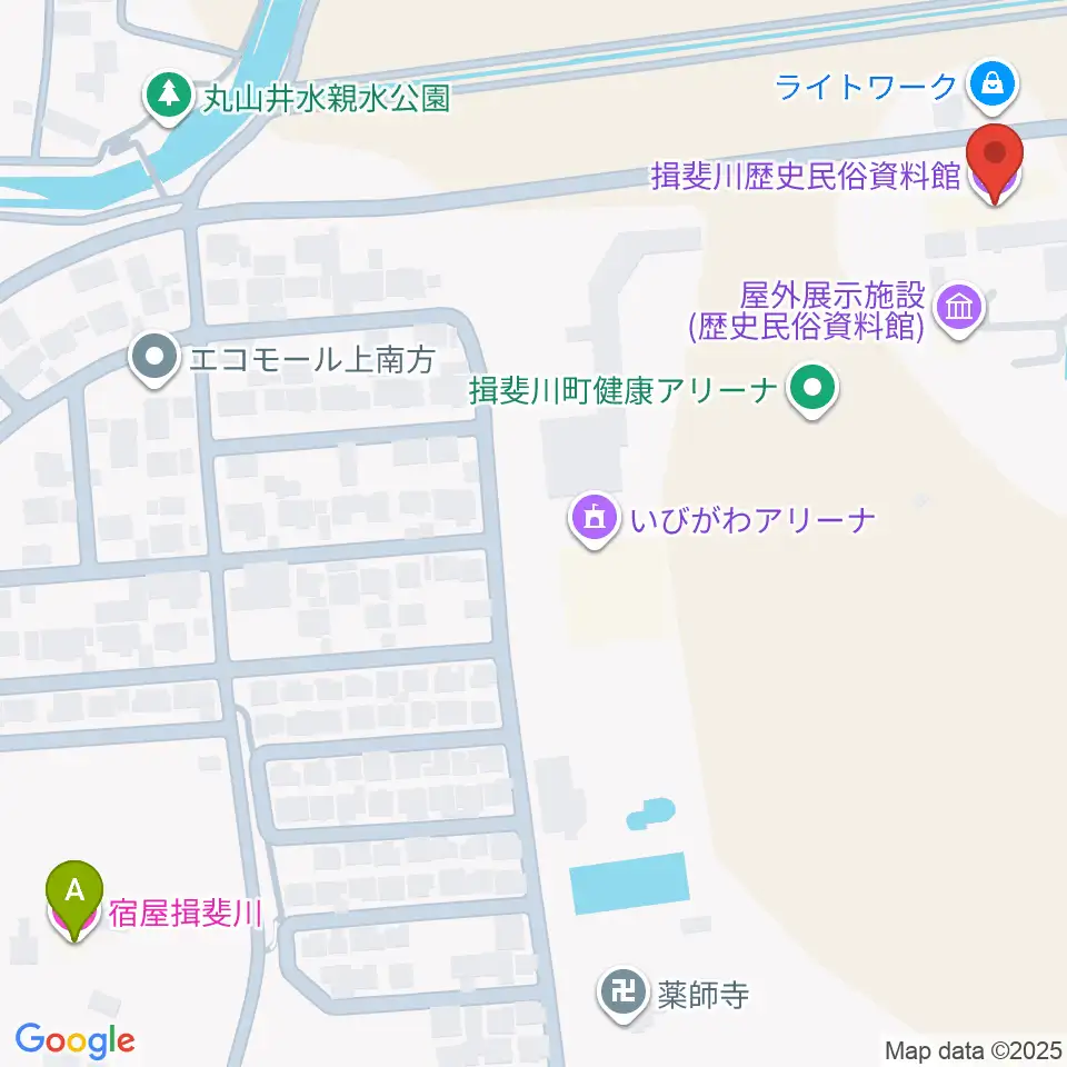 揖斐川歴史民俗資料館周辺のホテル一覧地図