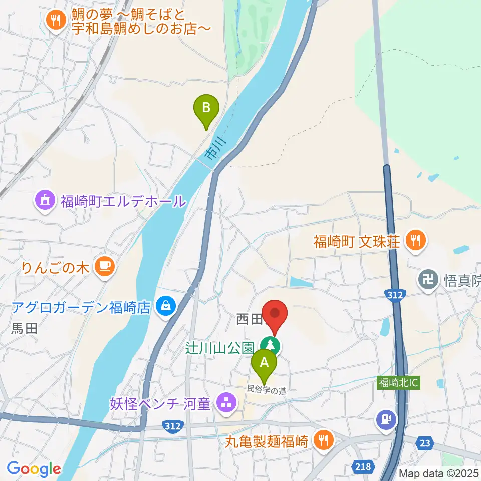 福崎町立柳田國男・松岡家記念館周辺のホテル一覧地図