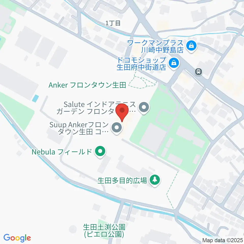 Soundcoreアリーナ周辺のホテル一覧地図