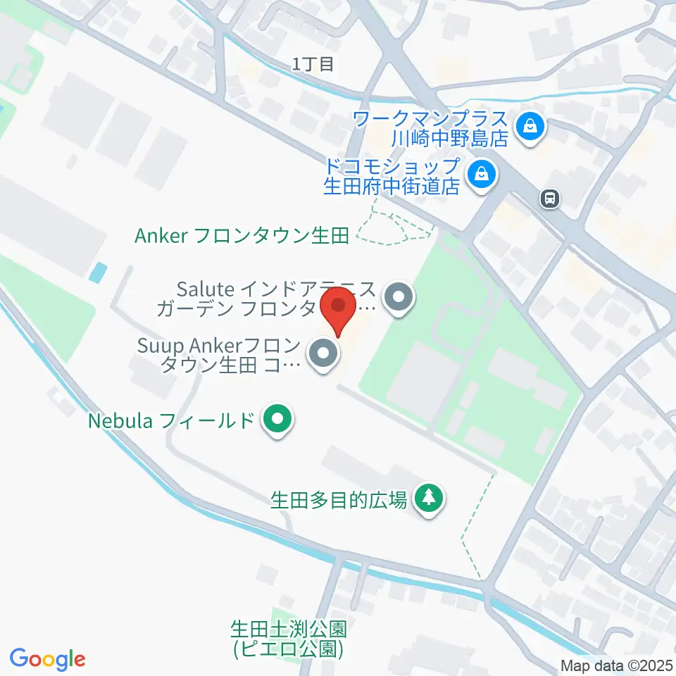 Soundcoreアリーナ周辺のホテル一覧地図