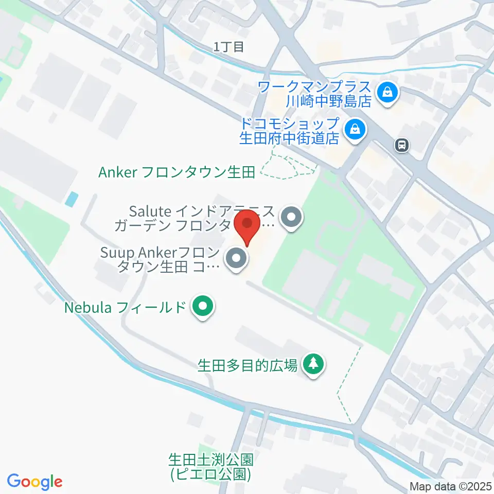 Soundcoreアリーナ周辺のホテル一覧地図