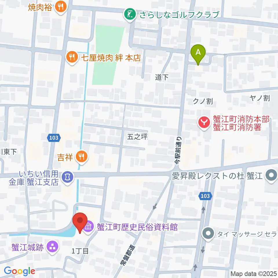 蟹江町歴史民俗資料館周辺のホテル一覧地図
