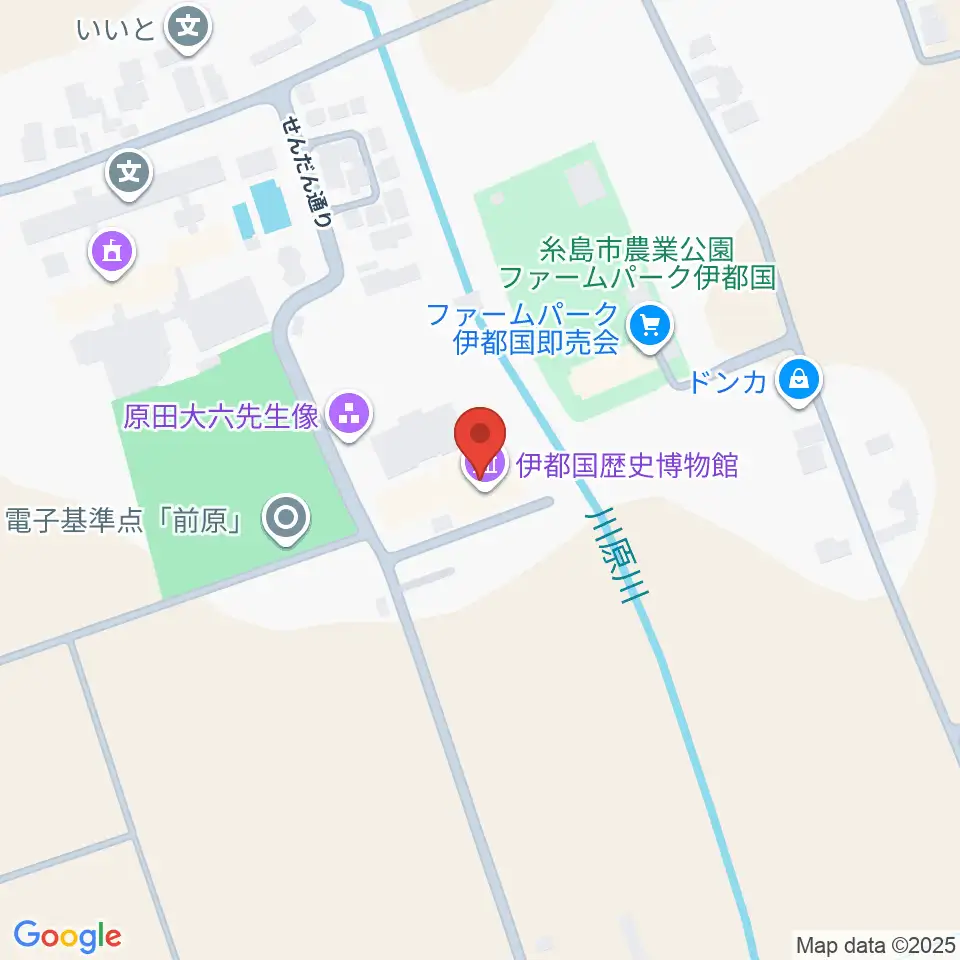 糸島市立伊都国歴史博物館周辺のホテル一覧地図