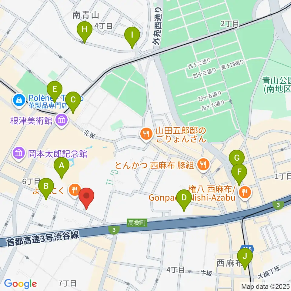 紅ミュージアム周辺のホテル一覧地図