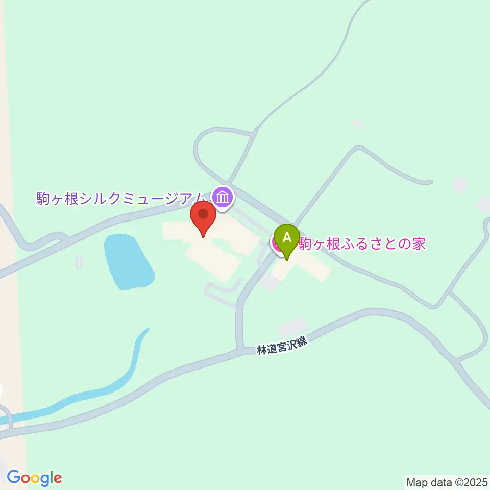 駒ケ根シルクミュージアム周辺のホテル一覧地図