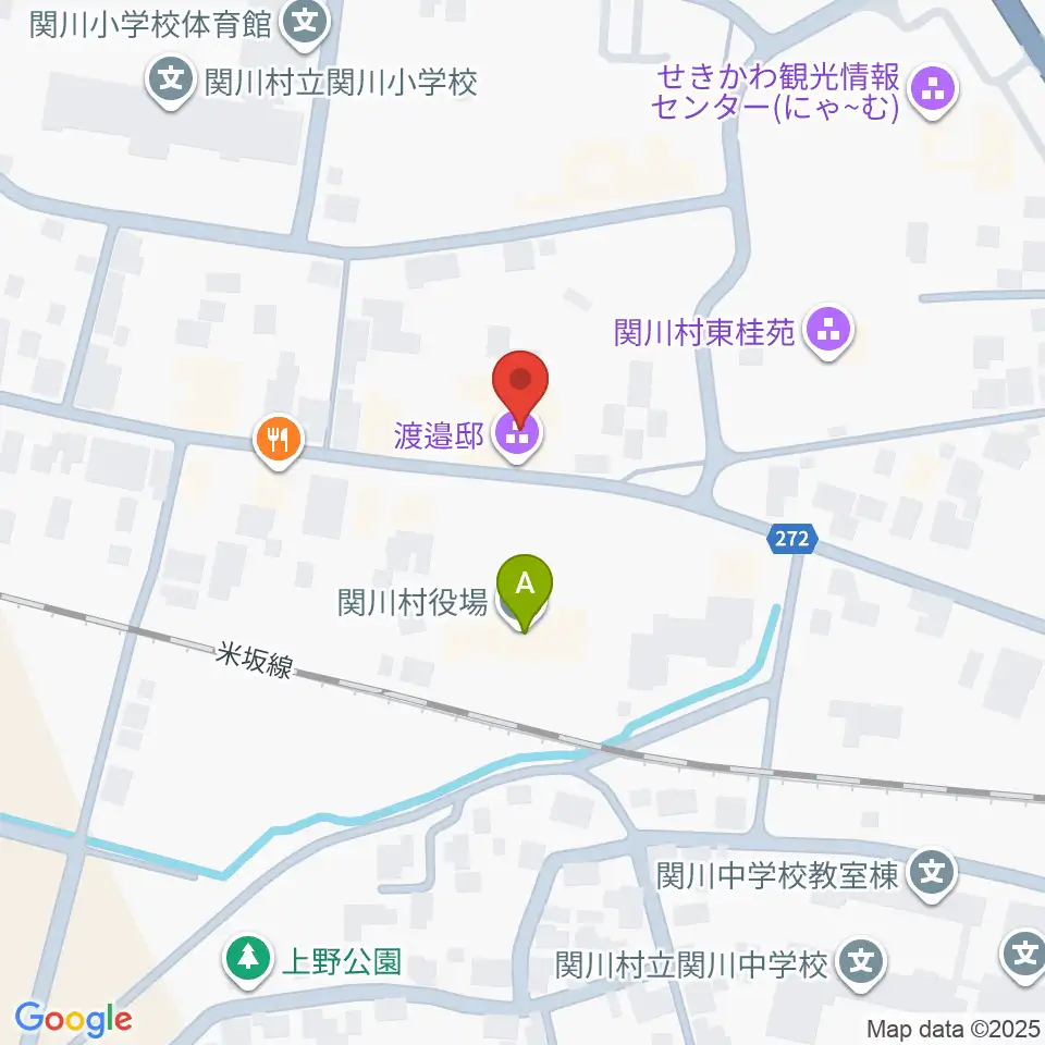 渡邉邸周辺のホテル一覧地図