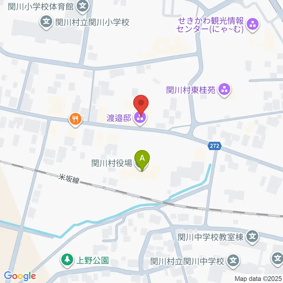 渡邉邸周辺のホテル一覧地図