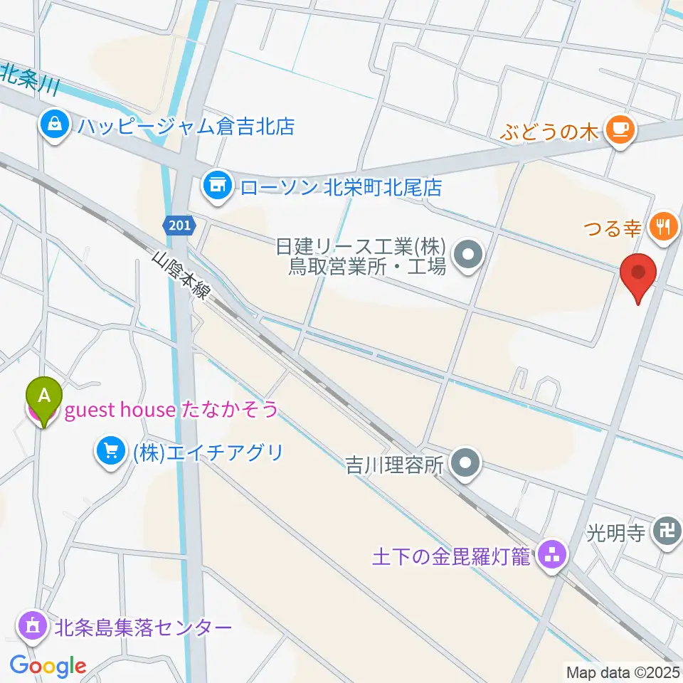 北栄みらい伝承館周辺のホテル一覧地図